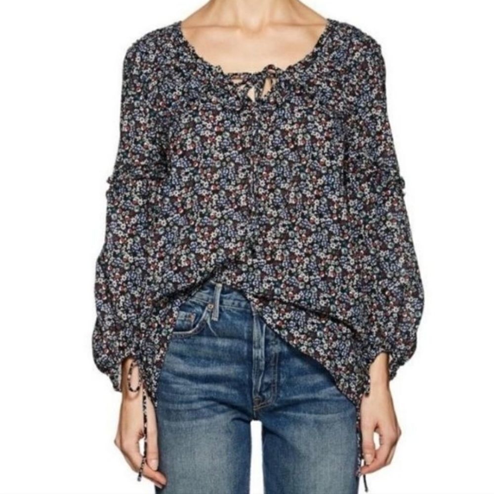 10 Crosby Derek Lam Floral Blouse (8)